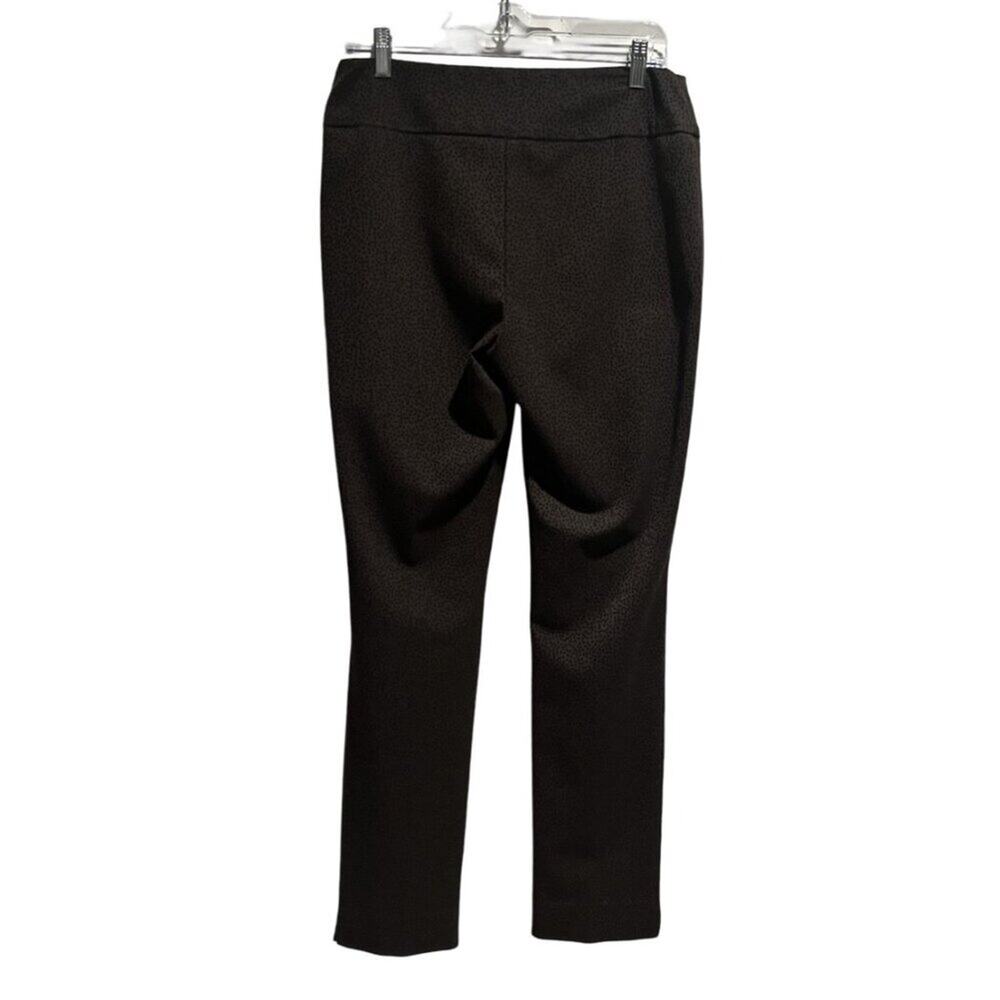 Lisette Pants Womens Large Brown Stretch Pull On Ankle Tummy Control Comfort - Picture 2 of 4